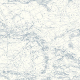 Charts Navy Map Wallpaper in Navy with Vintage Nautical Map Pattern - Chesapeake 3120-16178