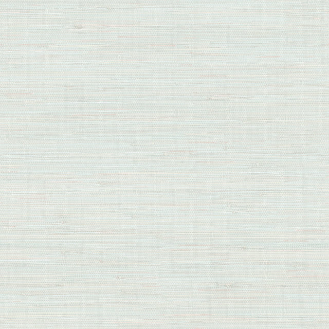 Waverly Aqua Faux Grasscloth Wallpaper with Abstract Faux Grasscloth Texture - Chesapeake 3120-256016
