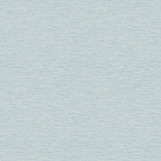 Gump Light Blue Faux Grasscloth Wallpaper with Raised Ink Texture - Chesapeake 3122-10202