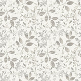 Tinker Grey Woodland Botanical Wallpaper with Farmhouse Leaves Motif - Chesapeake 3122-11100