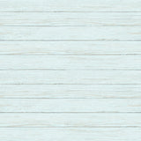 Ozma Aqua Wood Plank Wallpaper with Textured Raised Ink Shiplap Motif - Chesapeake 3122-11204