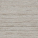 Ozma Light Grey Wood Plank Wallpaper with Farmhouse Graphics Pattern - Chesapeake 3122-11210