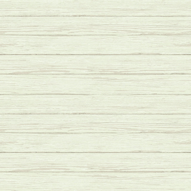 Ozma Sage Wood Plank Wallpaper with Raised Ink Shiplap Texture - Chesapeake 3122-11214