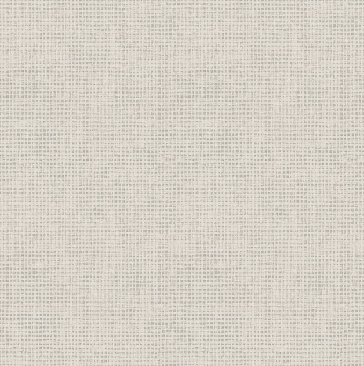 Nimmie Light Grey Basketweave Wallpaper with Texture Pattern, Prepasted Acrylic Coated Paper - Chesapeake 3123-10010
