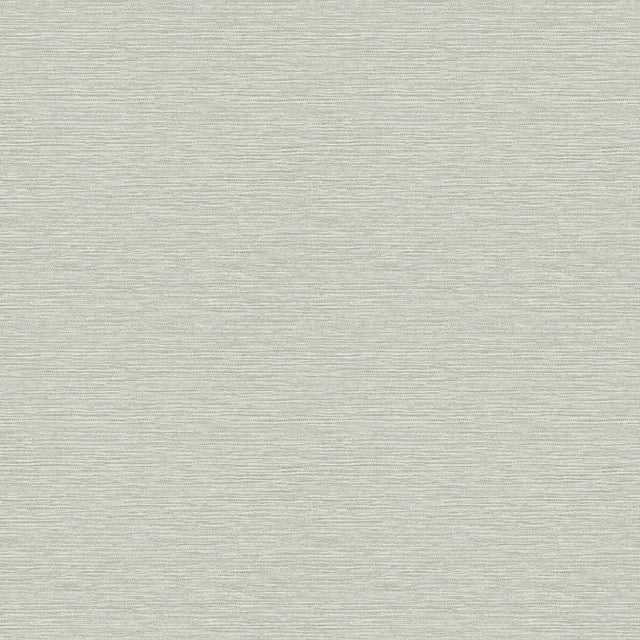 Gump Seafoam Faux Grasscloth Wallpaper with Transitional Graphic Weave - Chesapeake 3123-10222