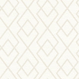 Blaze Taupe Trellis Wallpaper with Modern Trellis & Lattice Pattern - Chesapeake 3123-12423
