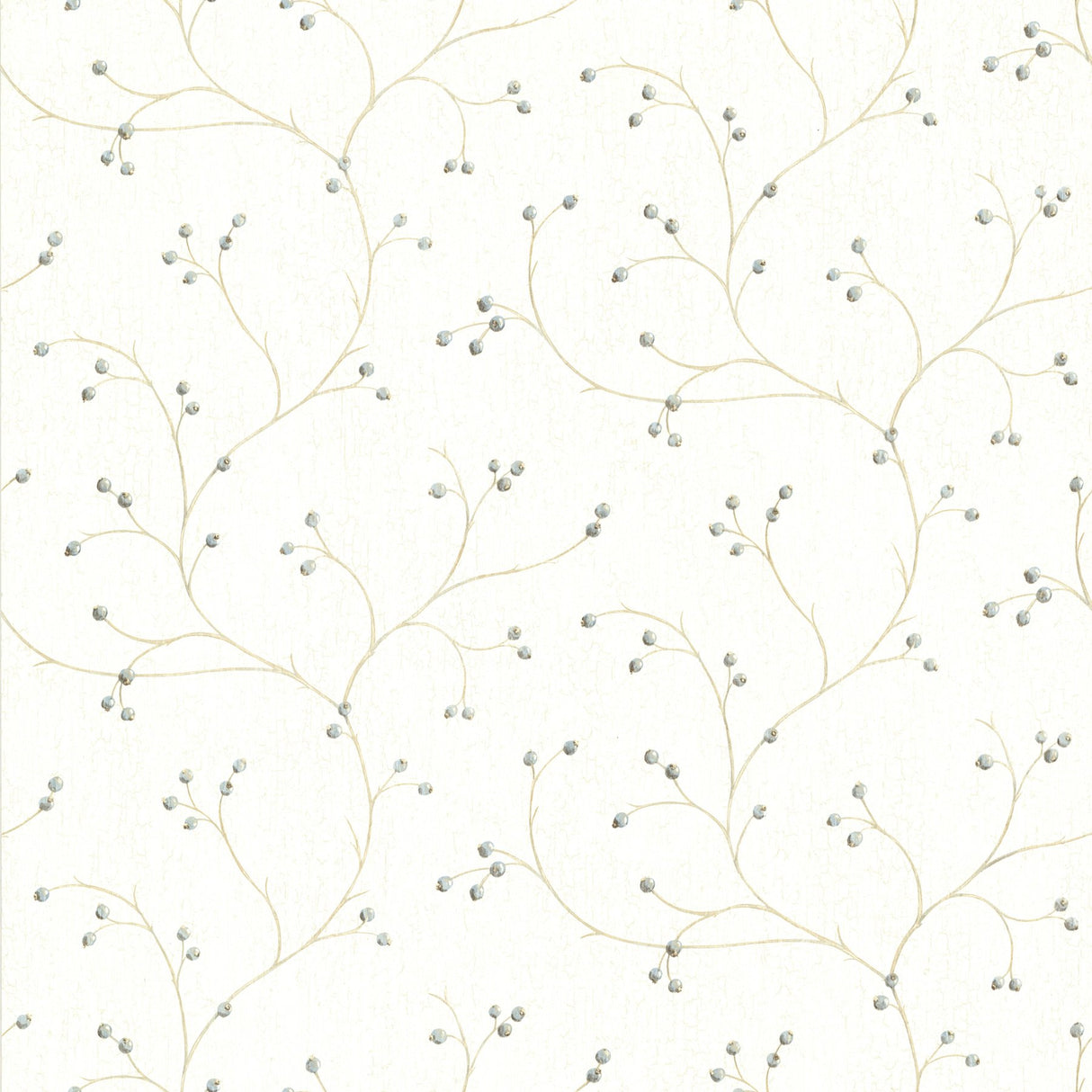 Rosehip Cream Trails Botanical Prepasted Wallpaper - Chesapeake 3123-16156