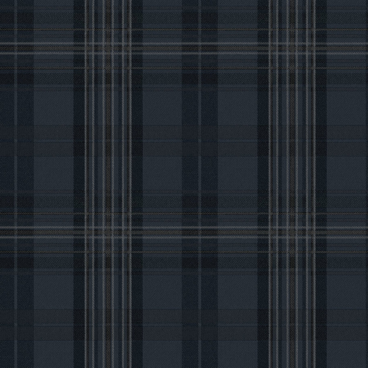 Austin Navy Plaid Wallpaper with Country Plaid Pattern - Chesapeake 3123-330213