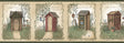 Fisher Sage Outhouse Wallpaper Border by Chesapeake - RJ50321