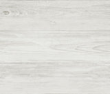 Mapleton Off White Wood Wallpaper with Farmhouse Faux Wood Plank Pattern - Chesapeake 3123-64228