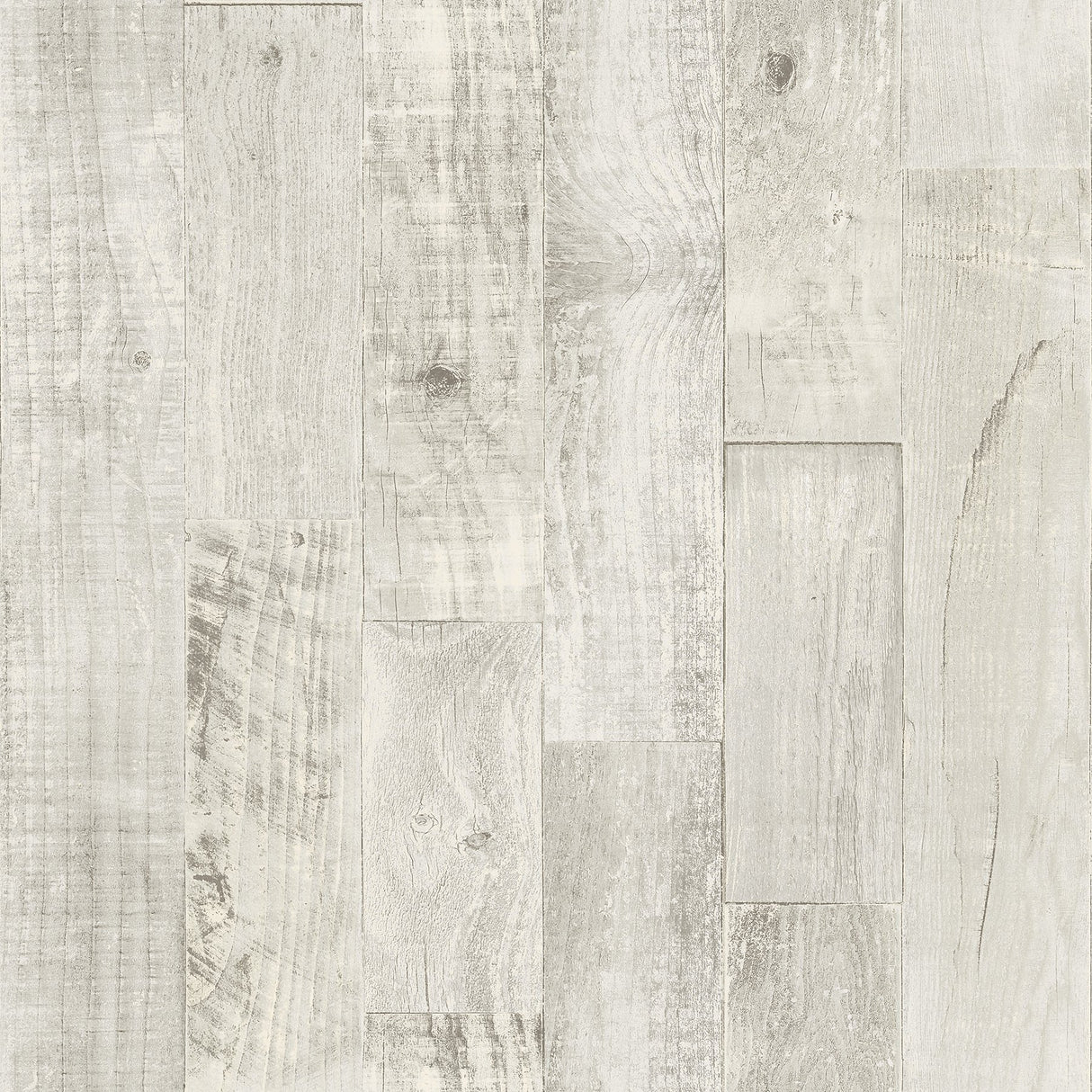Chebacco Grey Wood Planks Wallpaper with Raised Ink Texture - Chesapeake 3124-12694