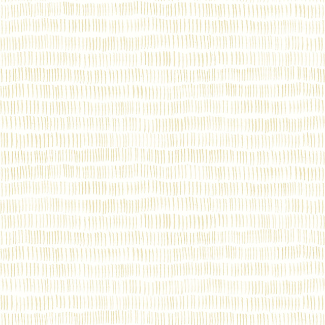 Pips Yellow Watercolor Brushstrokes Wallpaper with Abstract Geometric Motif - Brewster 3124-13944