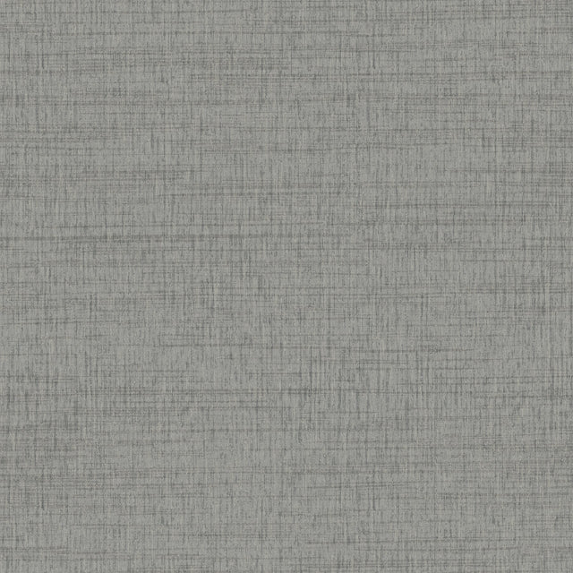 Solitude Grey Distressed Texture Wallpaper with Raised Ink Woven Look - Chesapeake 3124-13985