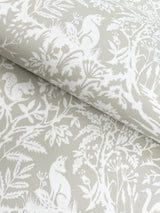 Alrick Taupe Forest Venture Wallpaper with Animals Motif - Chesapeake 3125-72325