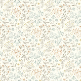 Tarragon Pastel Dainty Meadow Wallpaper with Botanical Flowers Motif - Chesapeake 3125-72353