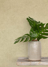 Homespun Light Brown Textured Wallpaper