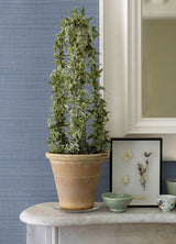 Spinnaker Denim Netting Wallpaper