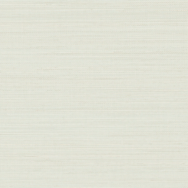 Spinnaker Seafoam Netting Wallpaper with Fabric Textures Pattern, Transitional Style - Chesapeake 3125-72369