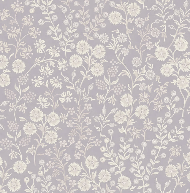 Liana Periwinkle Trail Wallpaper