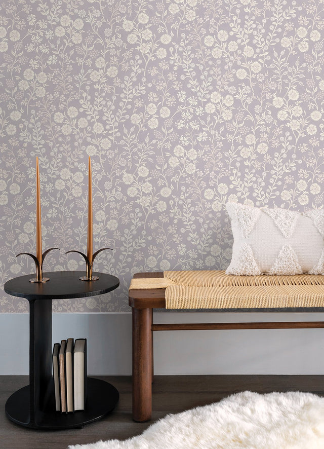 Liana Periwinkle Trail Wallpaper