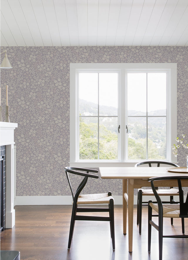 Liana Periwinkle Trail Wallpaper