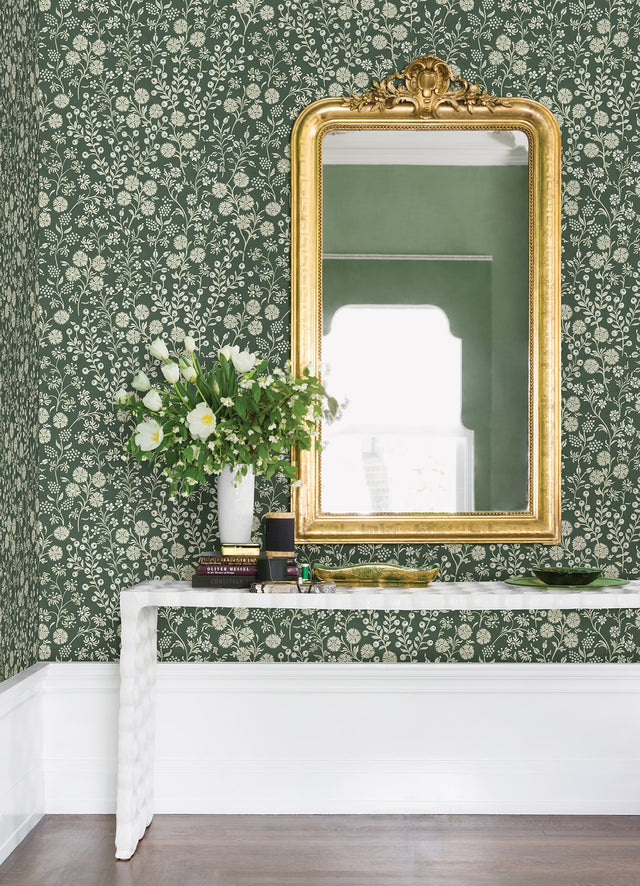 Liana Evergreen Trail Wallpaper