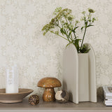 Sommarslöja Grisaille by Boråstapeter Classic Floral Lattice Wallpaper – Schumacher 3270