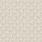Sommarslöja Sage by Boråstapeter, a classic floral lattice wallpaper with delicate leaves and flowers in a soft green colorway.