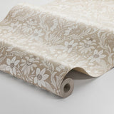 Blomsterfröjd Natural Floral Arts and Crafts Wallpaper by Boråstapeter – Schumacher 3293