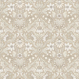 Blomsterfröjd Natural floral Arts and Crafts wallpaper by Boråstapeter for Schumacher