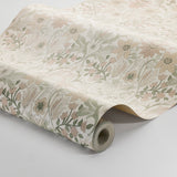 Blomsterfröjd Soft Multi by Boråstapeter Arts and Crafts Floral Wallpaper – Schumacher 3295