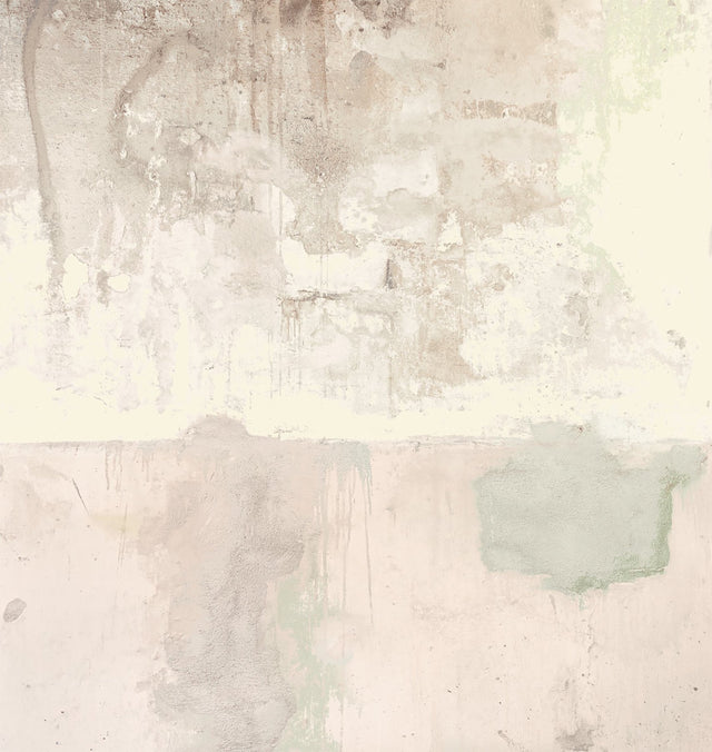 Pale Pink Weathered Wallpaper Mural with Distressed Graphic Texture - Eijffinger EJ369152