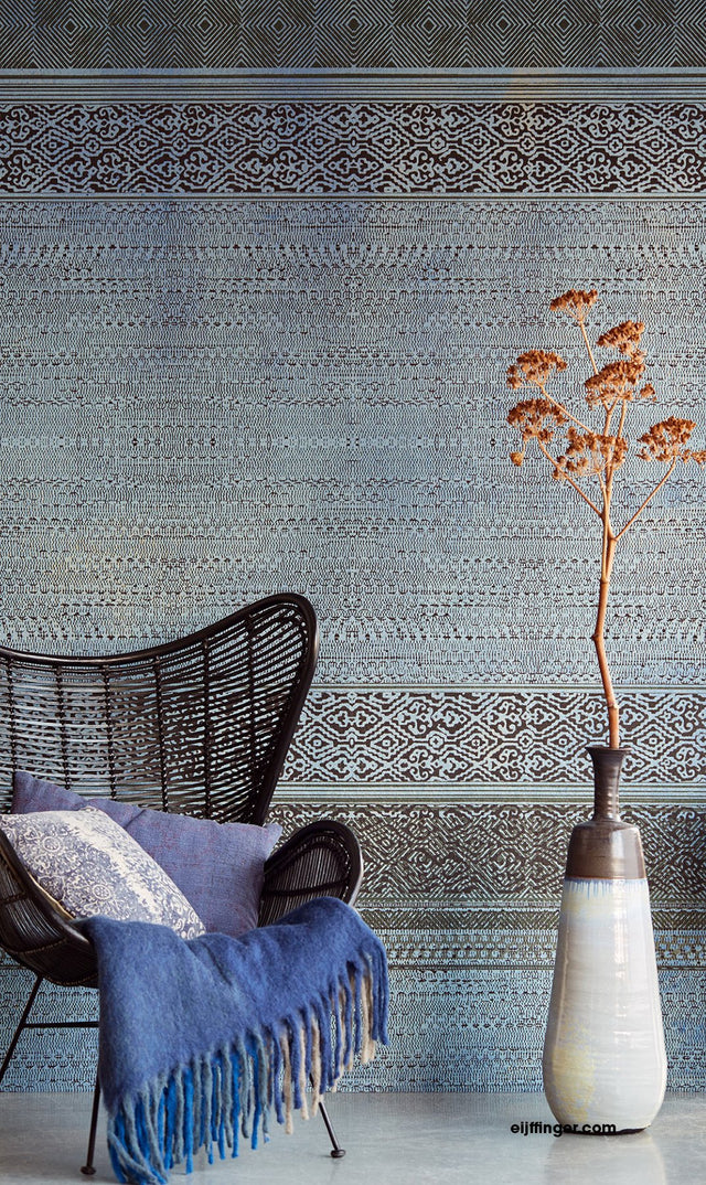 Indigo Shibori Tapestry
