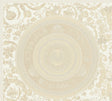 Versace Ember butterscotch medallion wallpaper in semi-gloss heavyweight vinyl
