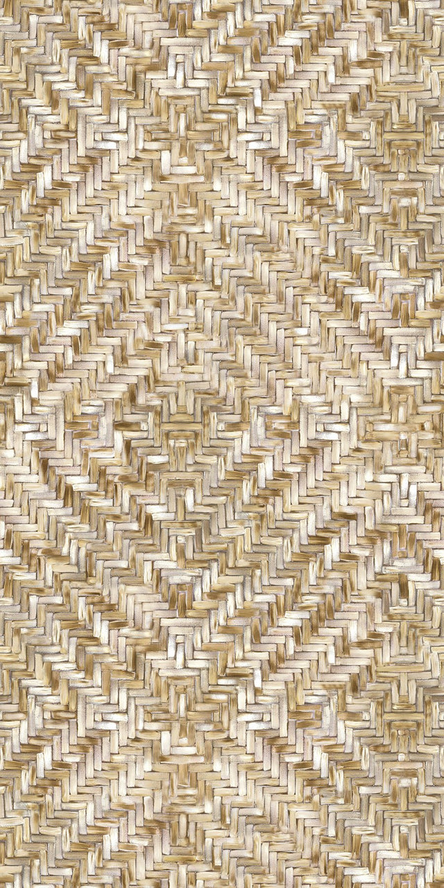 Lakewood Weave Straw Texture Pattern Wall Mural - Eijffinger EJ391563