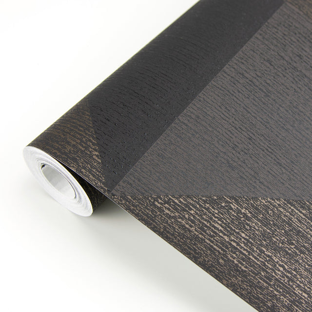 Diamond Bronze Tri-Tone Geometric Wallpaper