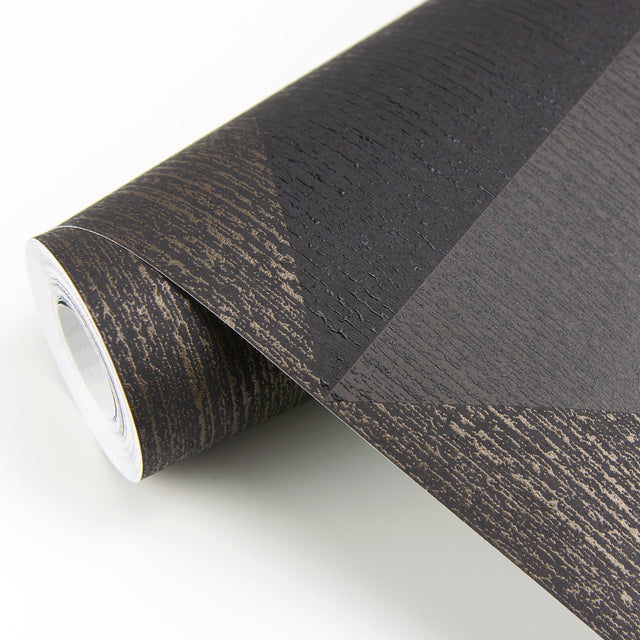 Diamond Bronze Tri-Tone Geometric Wallpaper
