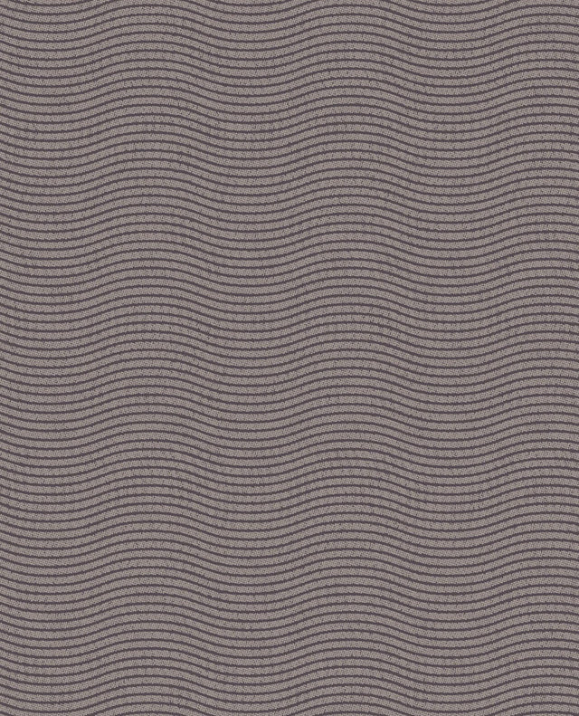 Curves Silver Glittering Waves Wallpaper