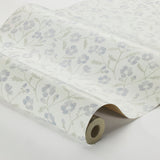 Mira Slate by Boråstapeter Classic Scandinavian Wild Rose Floral Wallpaper – Schumacher 3966