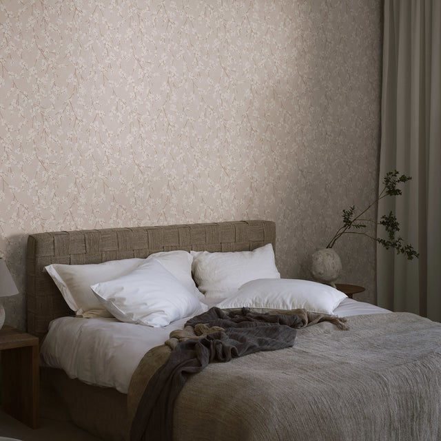 Alice Blush Floral Wallpaper by Boråstapeter – Schumacher 3977