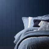 Killian Navy by Fine Decor Wood Panel Wallpaper – Brewster Home Fashions FD43781