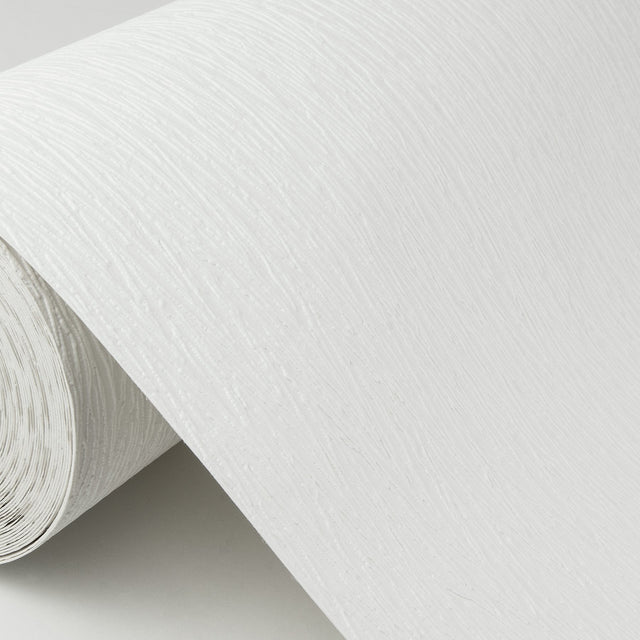 Kiefer White Bark Paintable Textured Wallpaper - Brewster 4000-1048-16