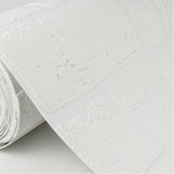 Gaffrey White Stone Paintable Wallpaper with Industrial Abstract Texture Pattern - Brewster 4000-2040-42