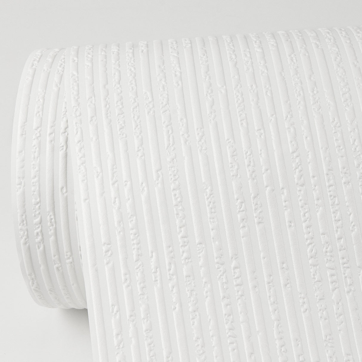 Gareth White Paintable Pin Stripe Wallpaper with Textured Raised Ink - Brewster 4000-2415-11