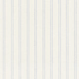 Elliott White Paintable Stripe Wallpaper with Textured Raised Ink - Brewster 4000-2435-15