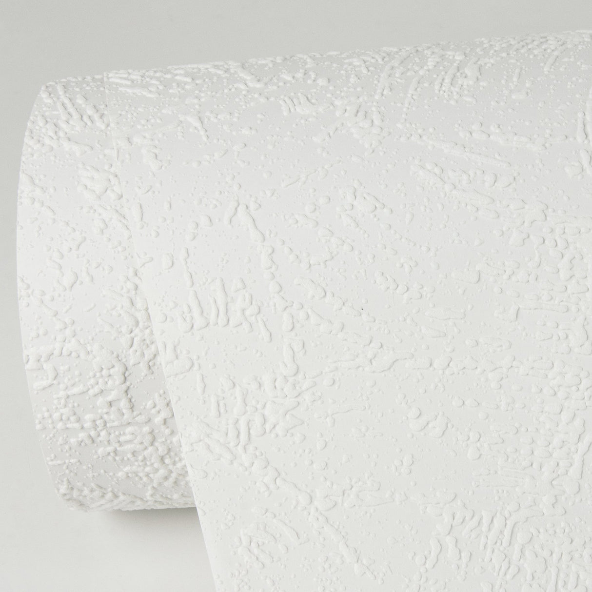 Gustave White Plaster Paintable Wallpaper with Abstract Texture Pattern, Modern Style - Brewster 4000-2516-19