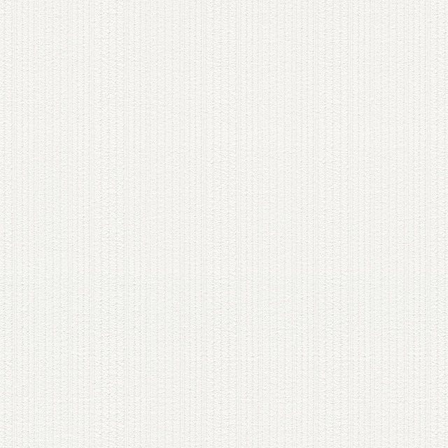 Samuel White Paintable Textured Stripe Wallpaper with Abstract Texture Pattern - Brewster 4000-3149-18