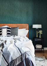 Redford White Birch Paintable Wallpaper with Scandinavian Botanical Texture Pattern - Brewster 4000-3210-15