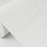 Pieter White Stone Paintable Wallpaper with Textured Abstract Stone Pattern - Brewster 4000-3554-16