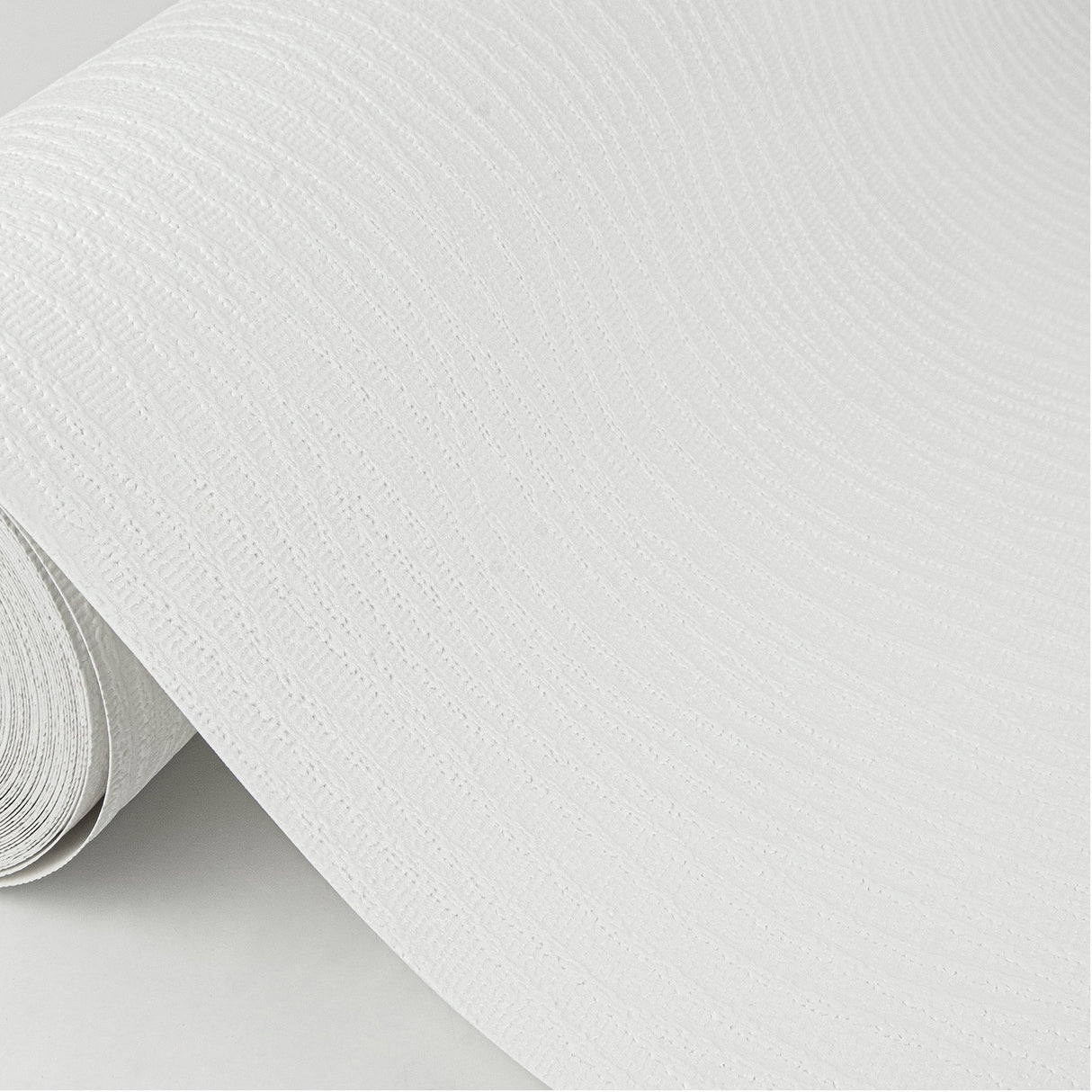 Agne White Threads Paintable Wallpaper with Coastal Texture Pattern - Brewster 4000-5089-11